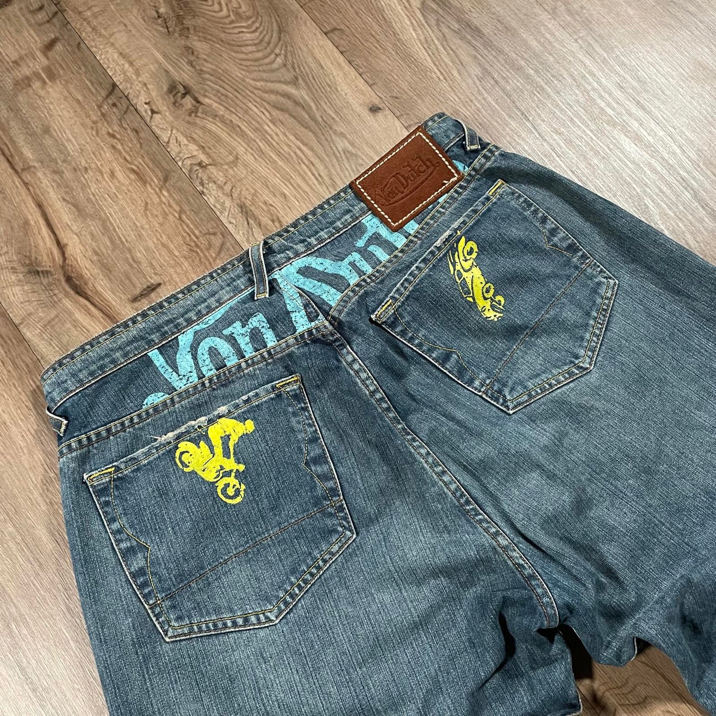 Vintage Von Dutch Blue Jeans