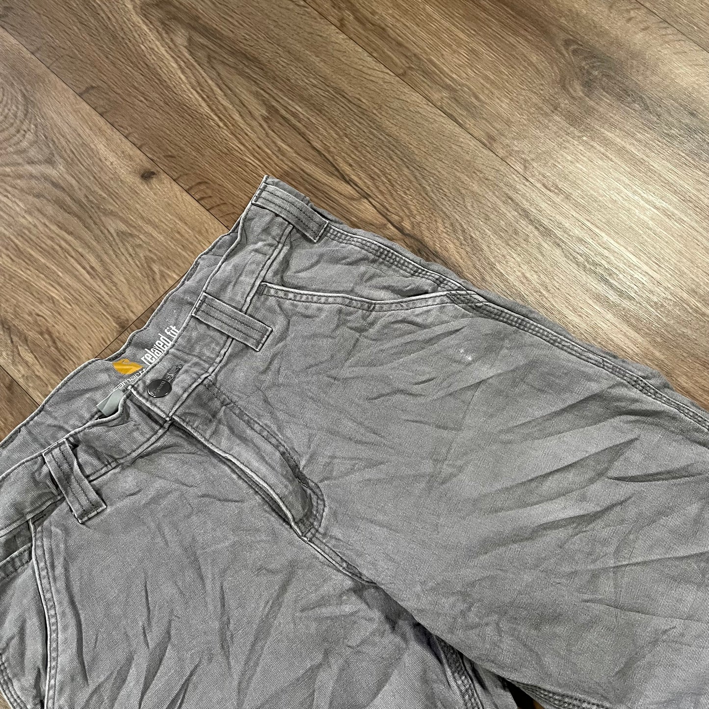 Carhartt Grey Carpenter Trousers W32 L30