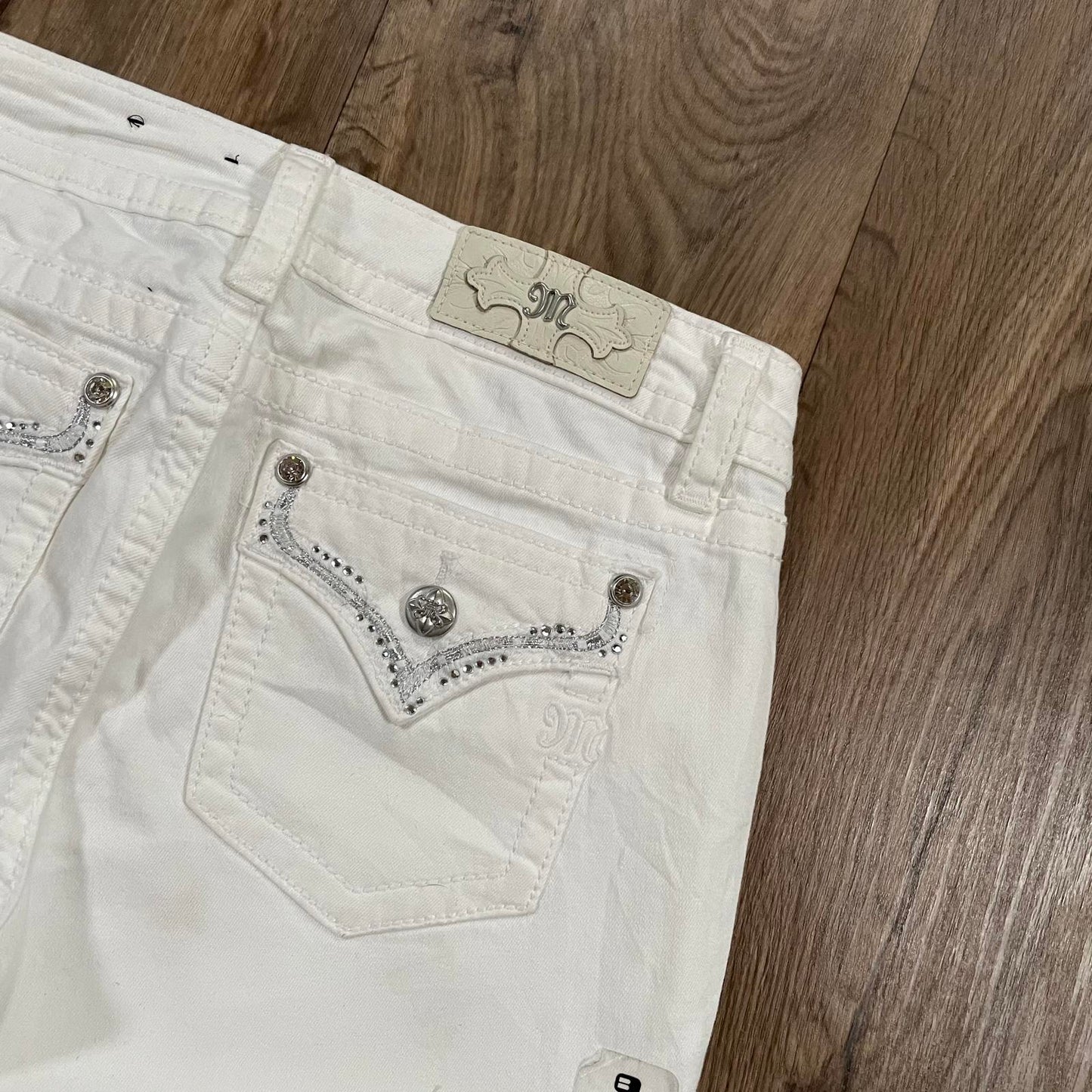 Miss Me White BNWT Boot Cut Jeans