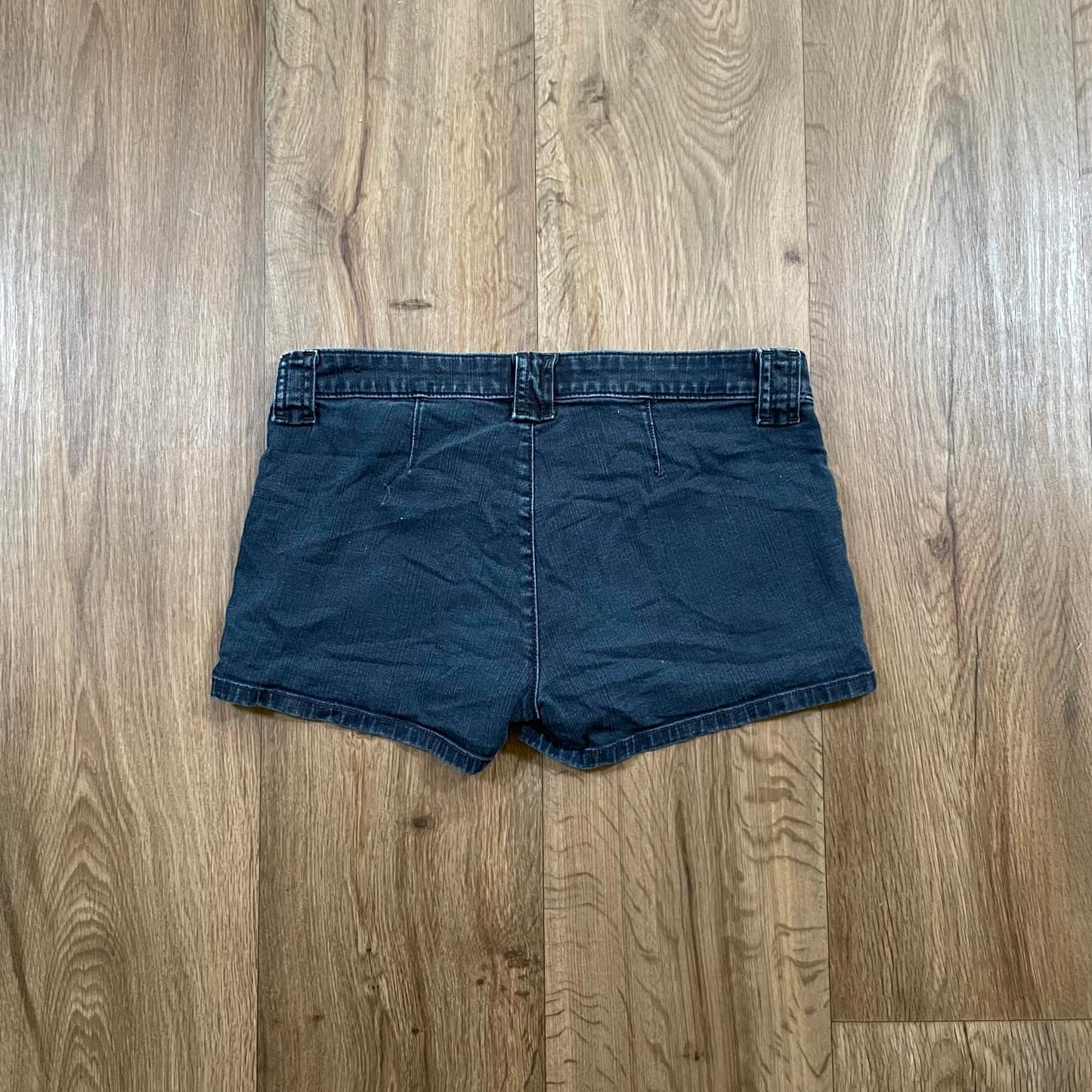 Guess Dark Wash High Waisted Shorts W30 Y2K