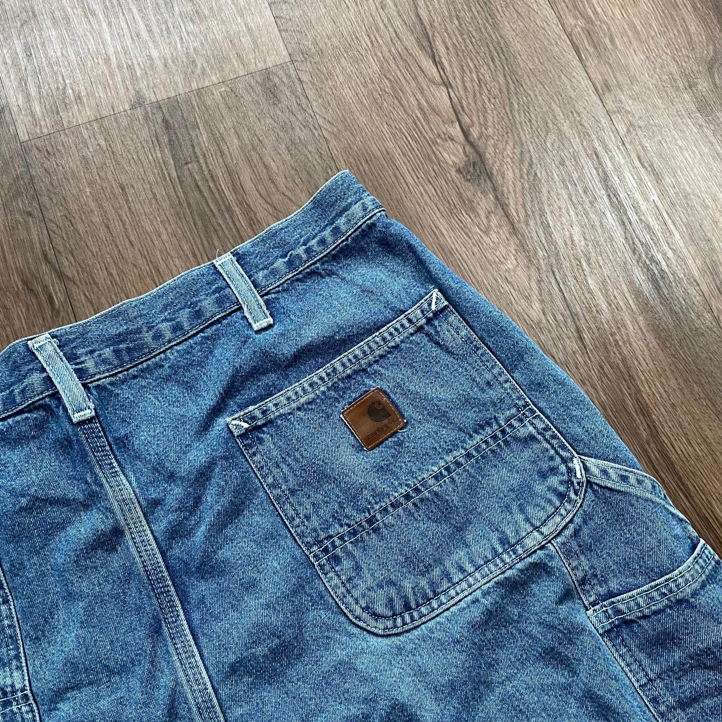 Carhartt Denim Carpenter Shorts – W38