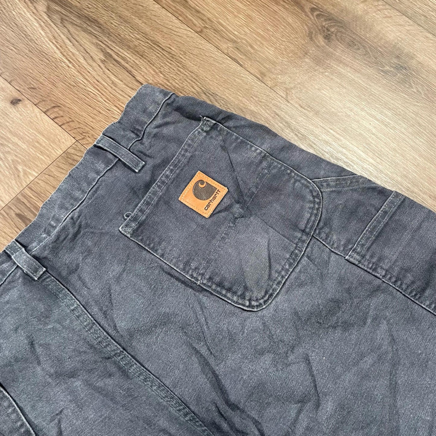 Carhartt Grey Carpenter Trousers