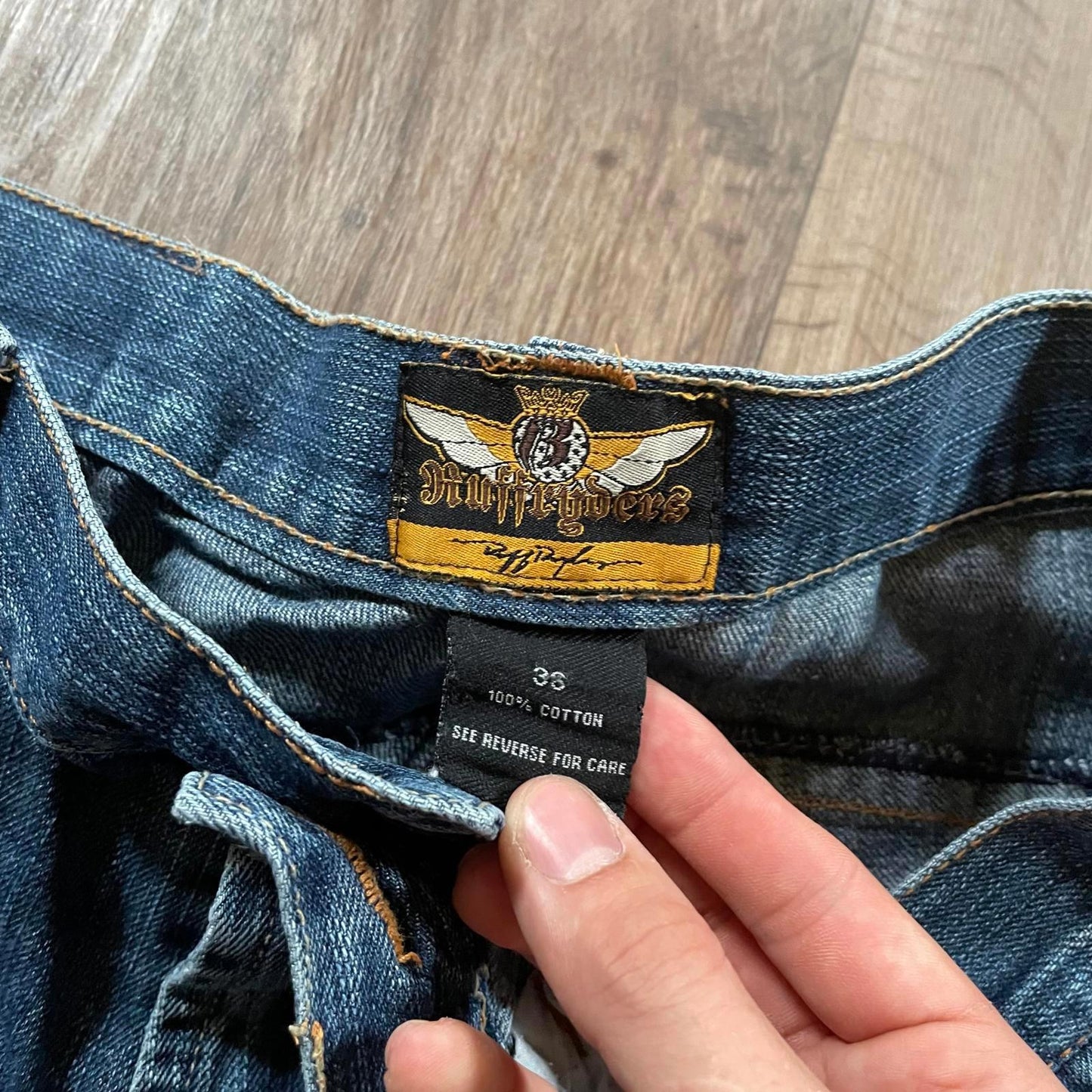 Ruff Ryders Blue Hip Hop Baggy Jeans