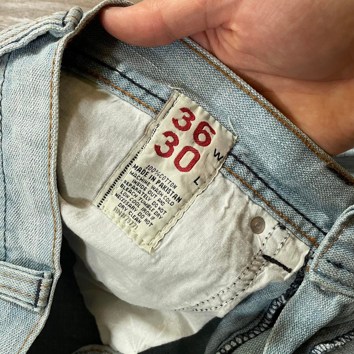 Jordan Carig Light Wash Embroidered Jeans