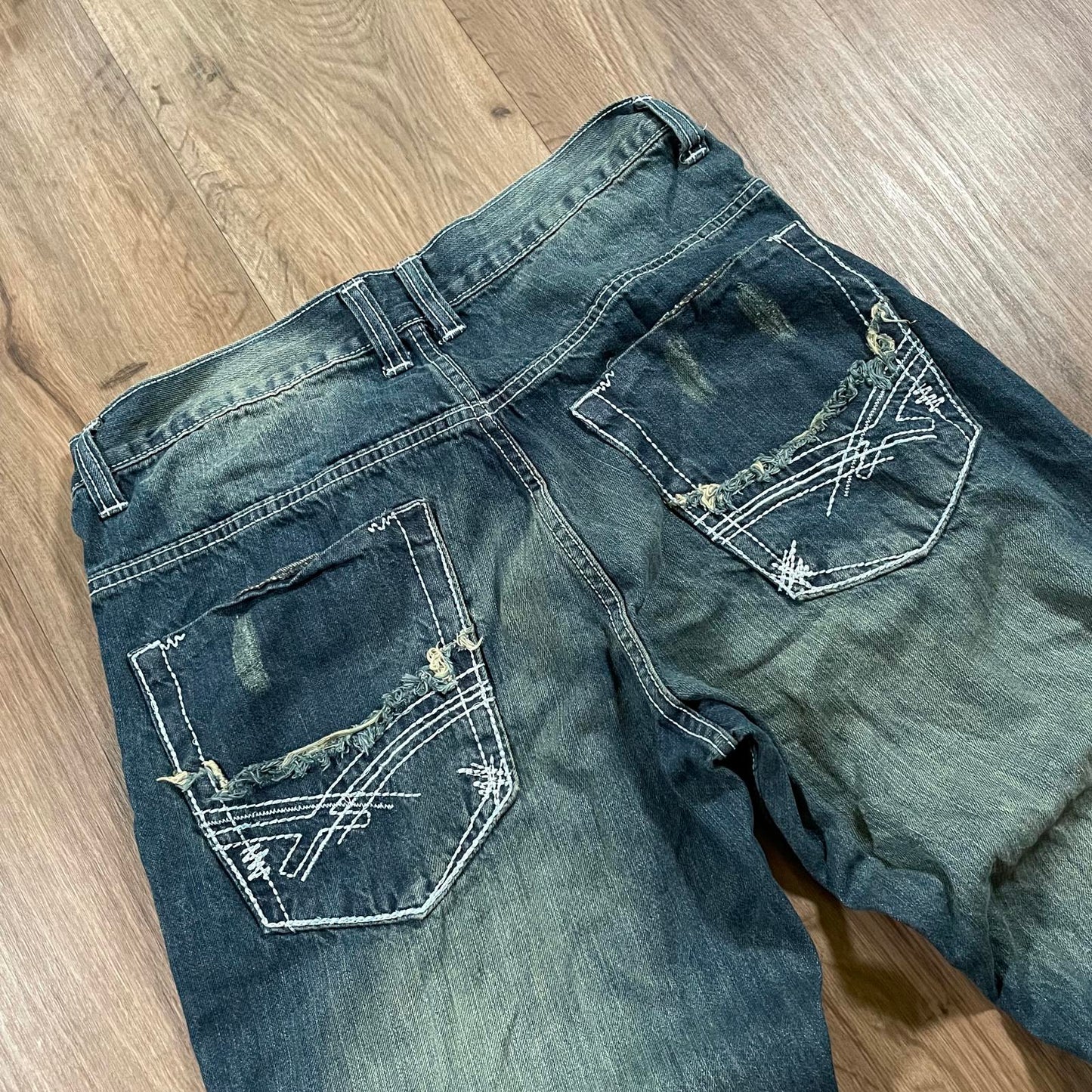 Ditch Plains Smiley Face Jeans