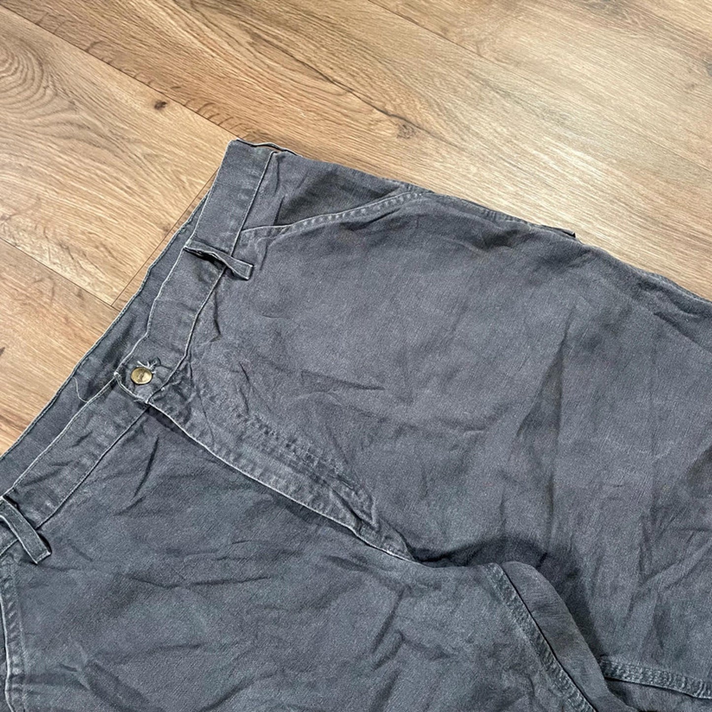 Carhartt Grey Carpenter Trousers