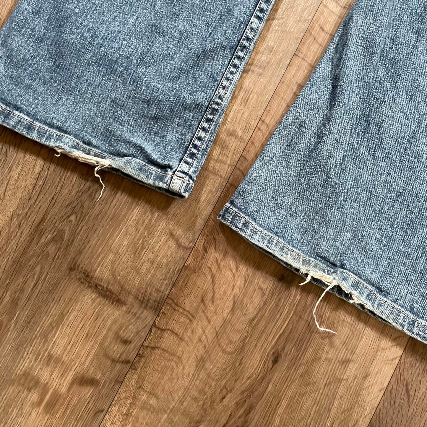 Harley Davidson Straight Leg Jeans Embroidered Pockets