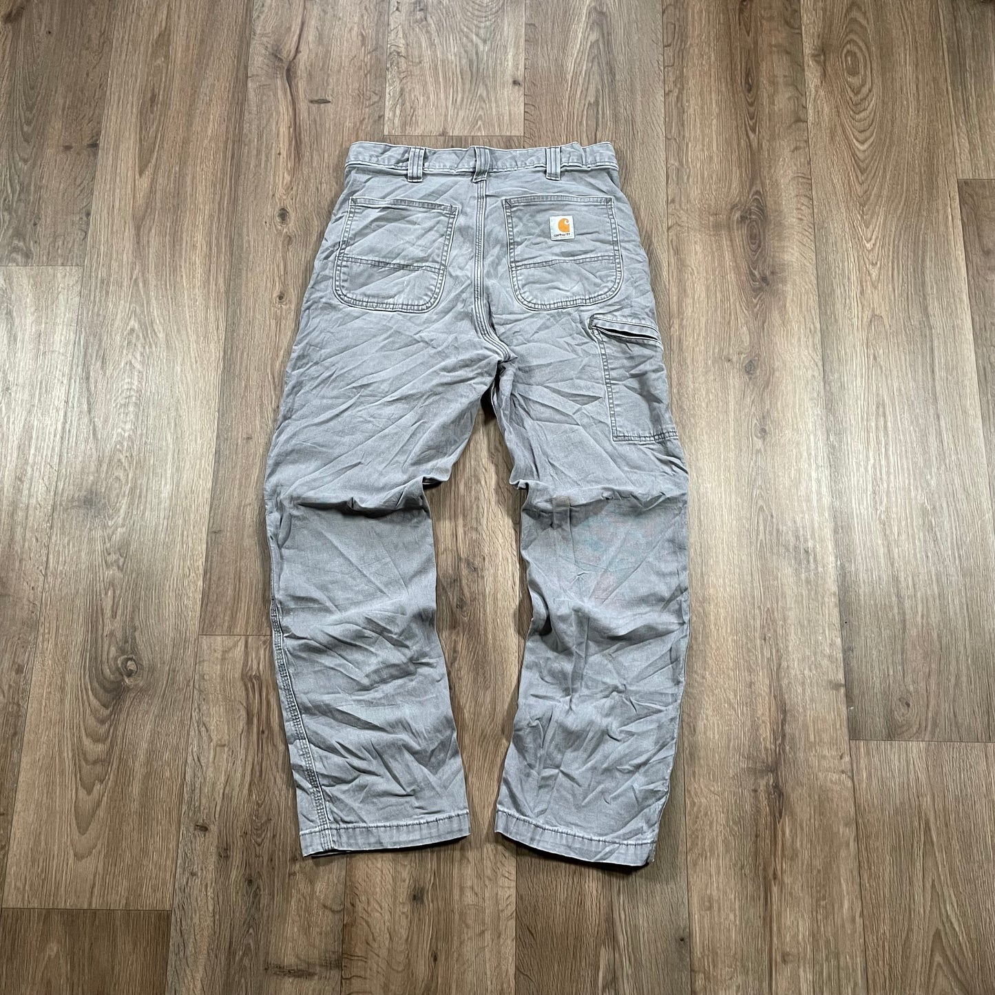 Carhartt Grey Carpenter Trousers W32 L30