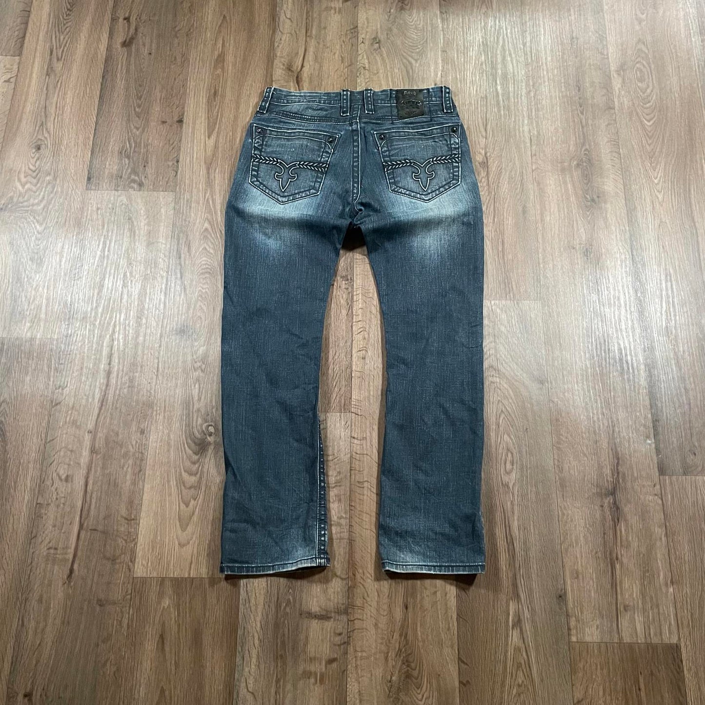 Rock Revival Hector Alt Straight Leg Jeans W34 L33
