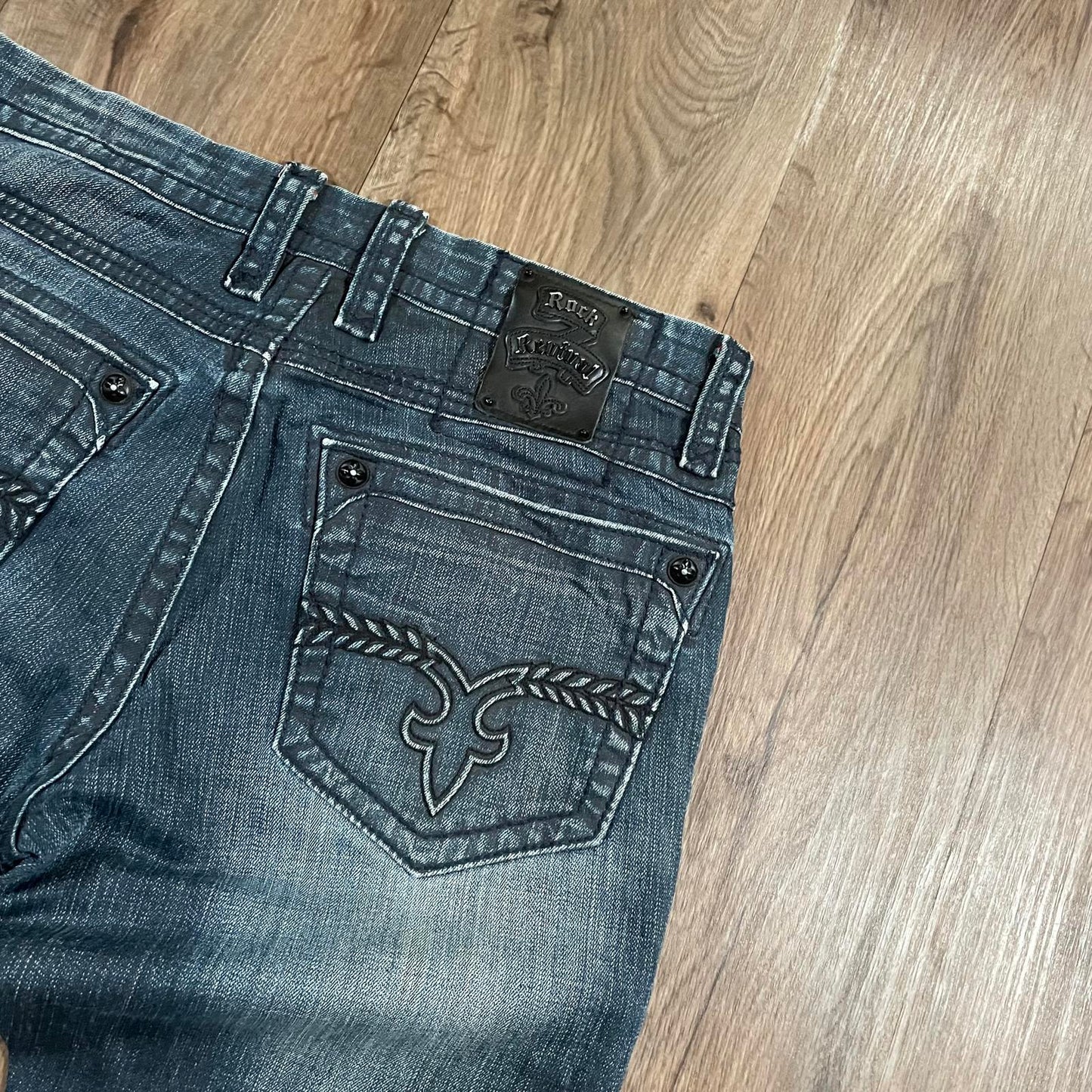 Rock Revival Hector Alt Straight Leg Jeans W34 L33