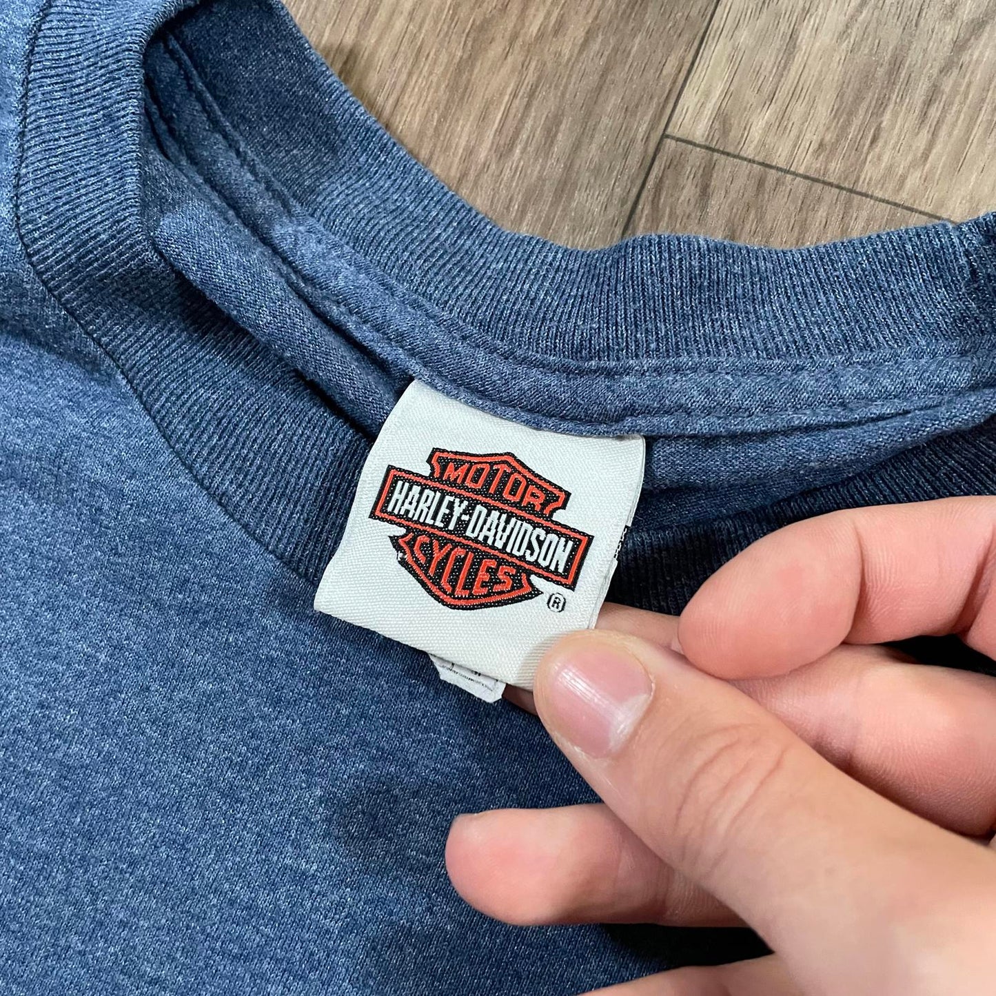 Harley Davidson Blue Print Cole T-Shirt 2022