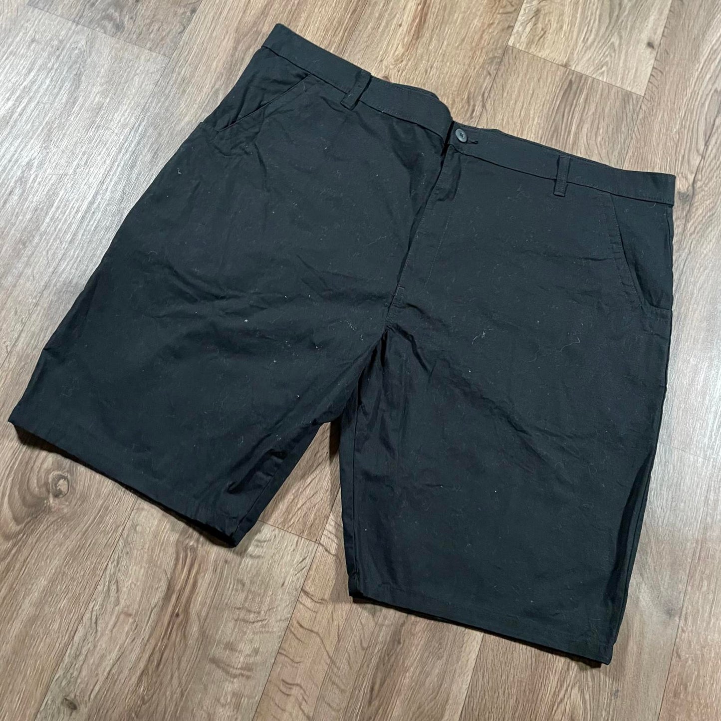 Dickies Black Cotton Shorts