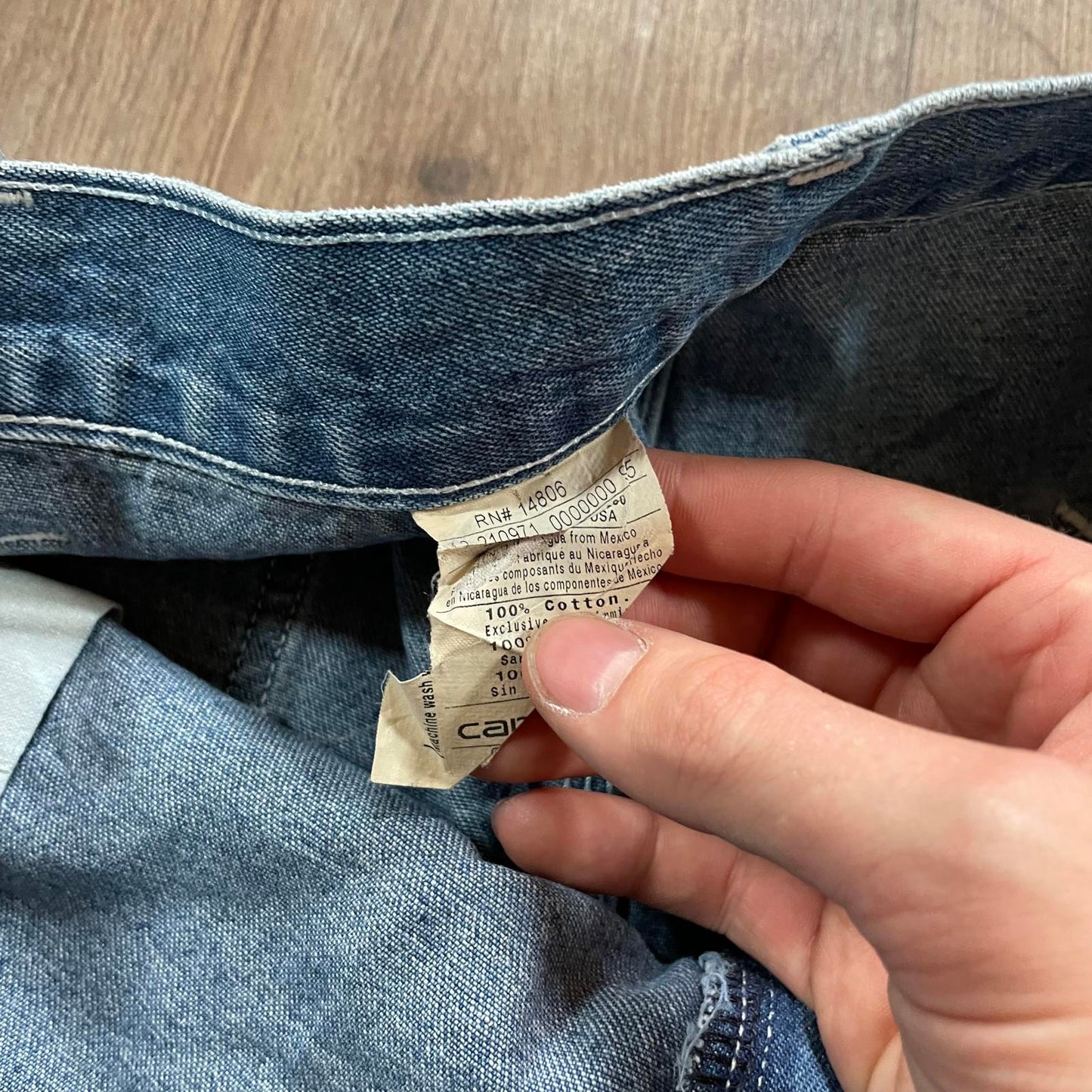 Carhartt Denim Carpenter Shorts – W38