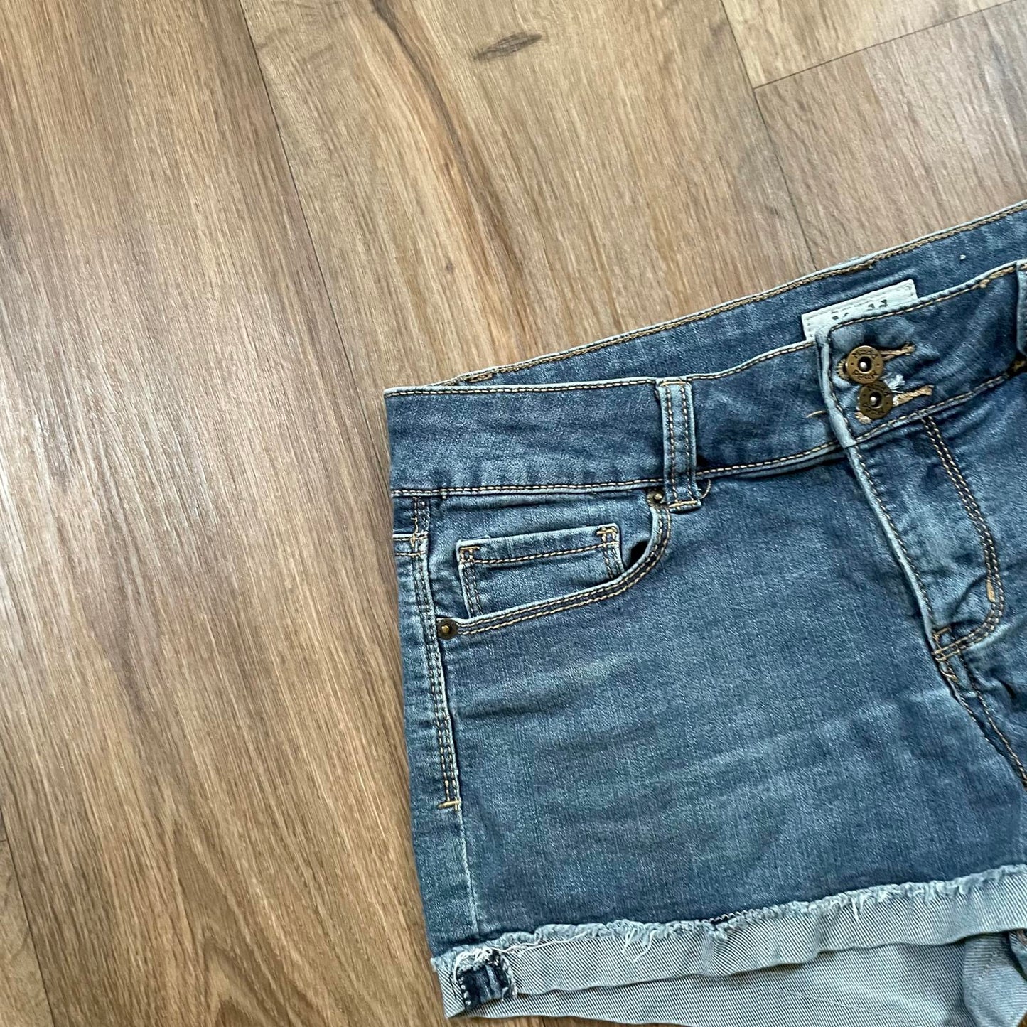 Mudd Low Waisted Embroidered Shorts