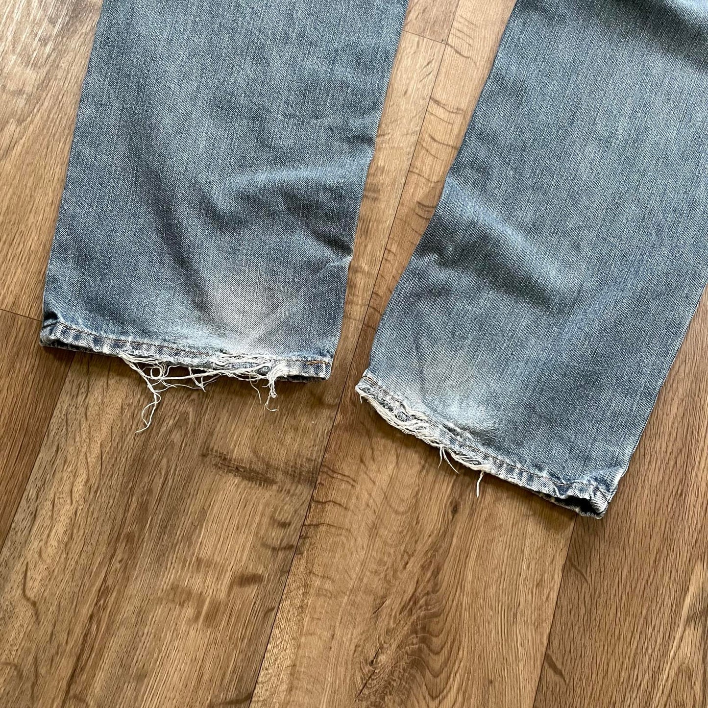 Carhartt Blue Jeans Distressed Relaxed Fit