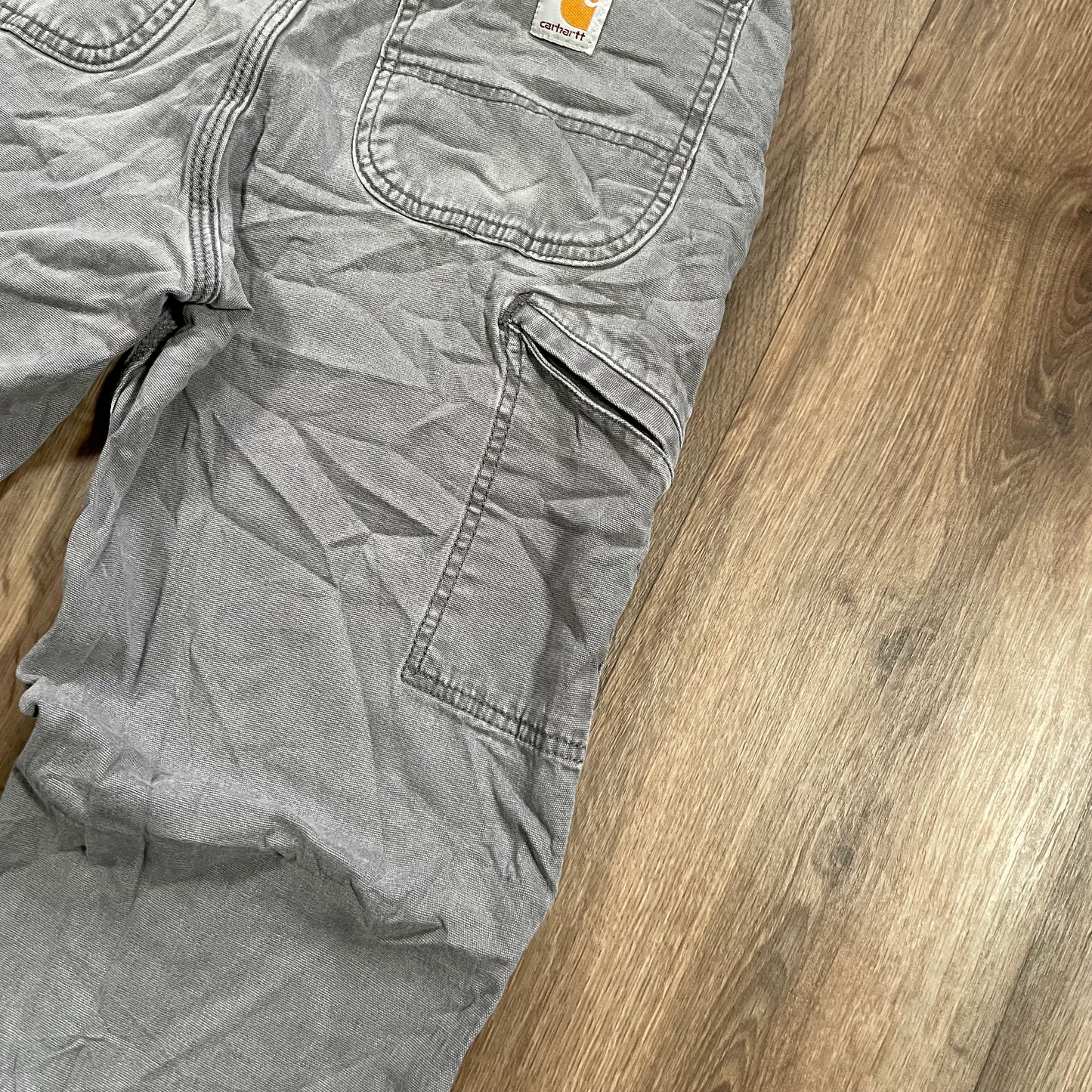 Carhartt Grey Carpenter Trousers W32 L30