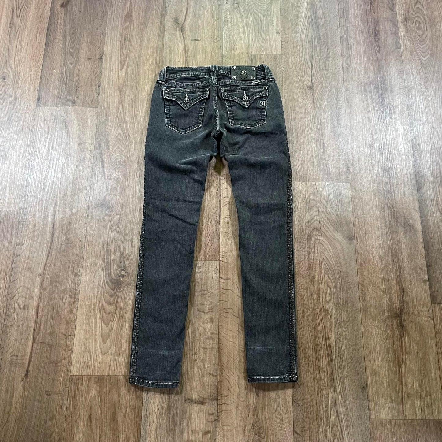 Miss Me Black Skinny Jeans