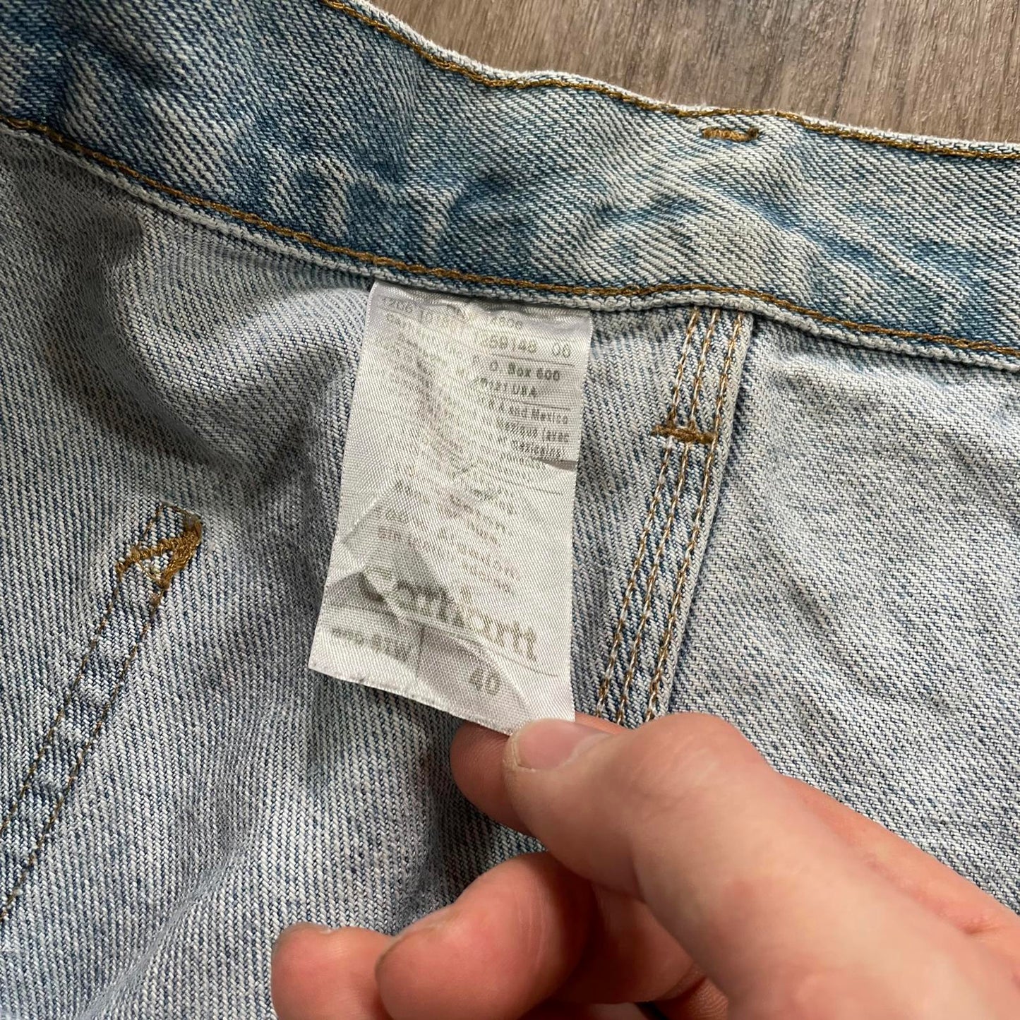 Carhartt Denim Carpenter Shorts