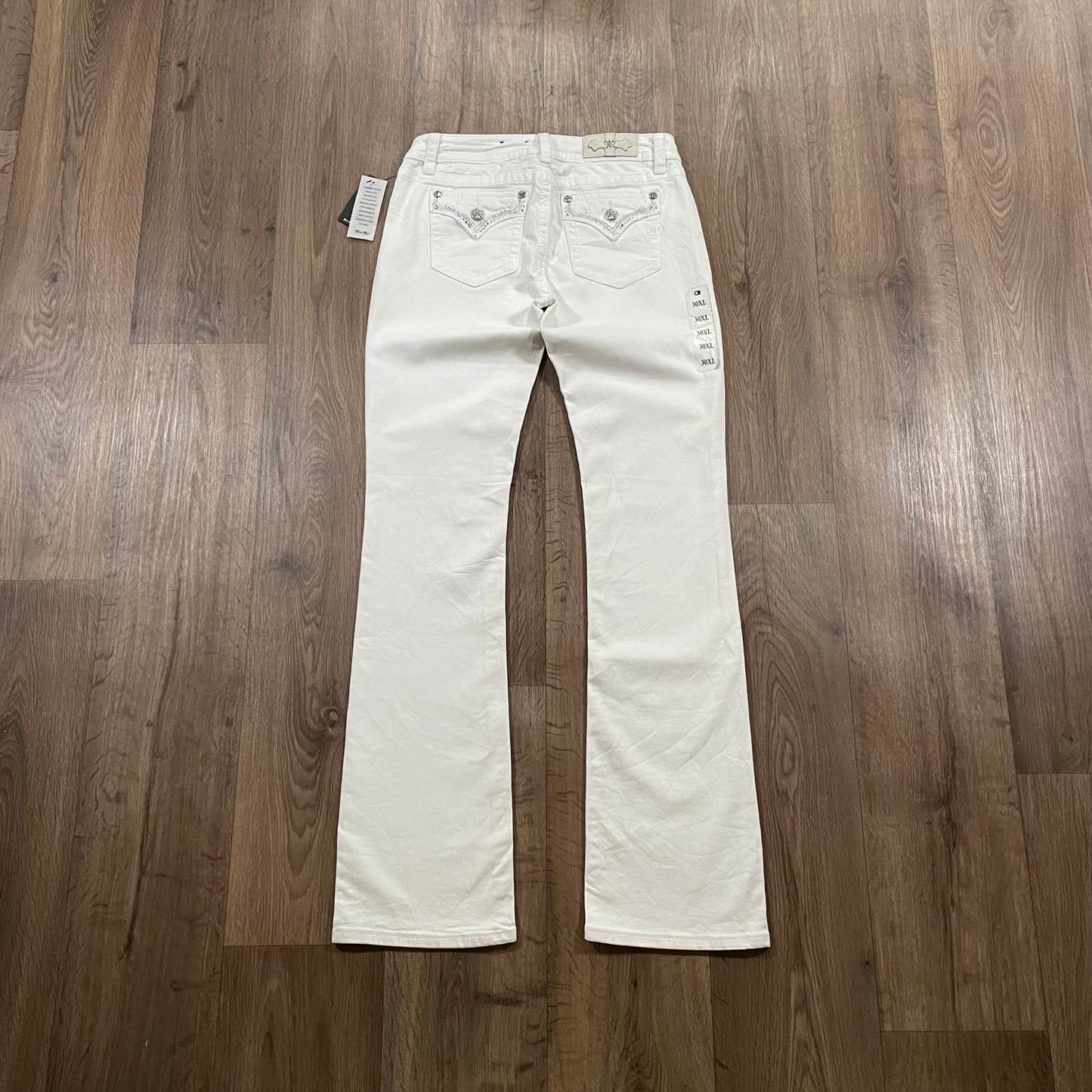 Miss Me White BNWT Boot Cut Jeans