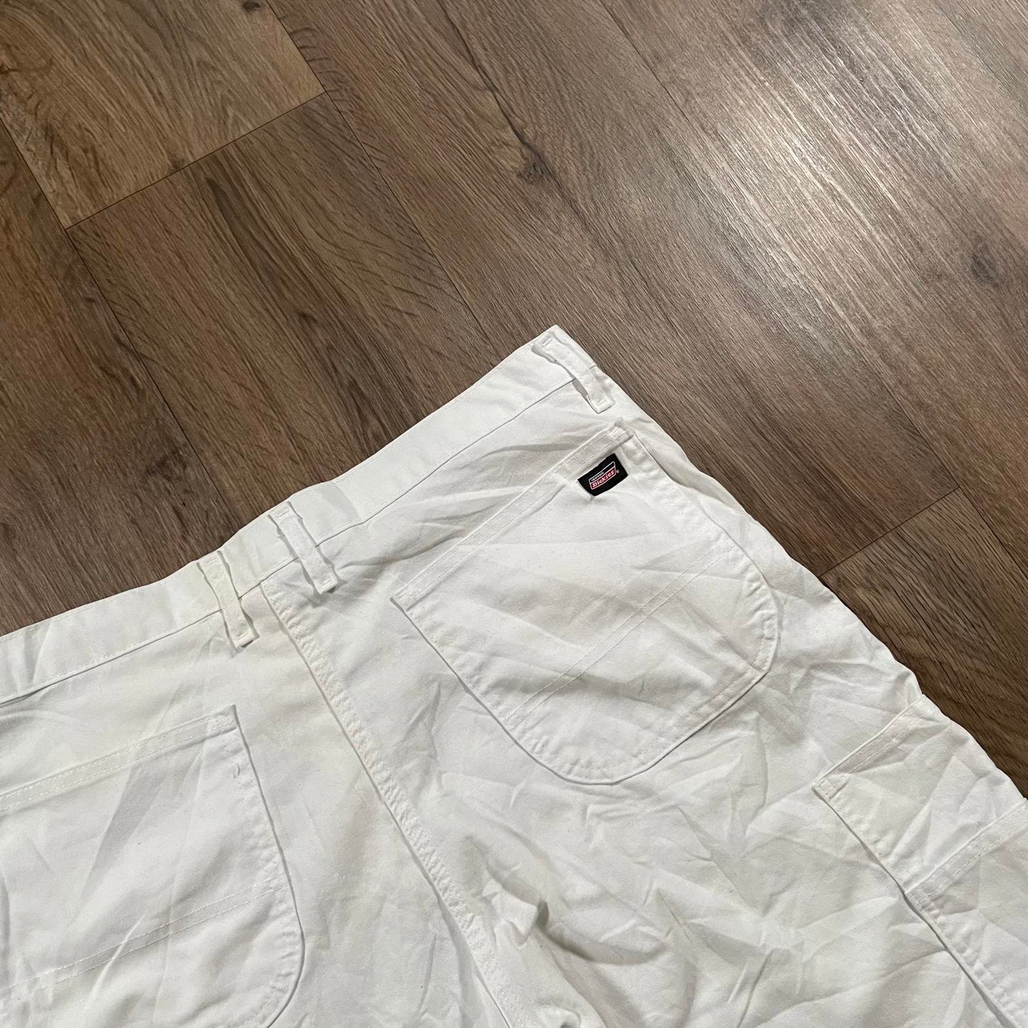 Dickies White Carpenter Shorts