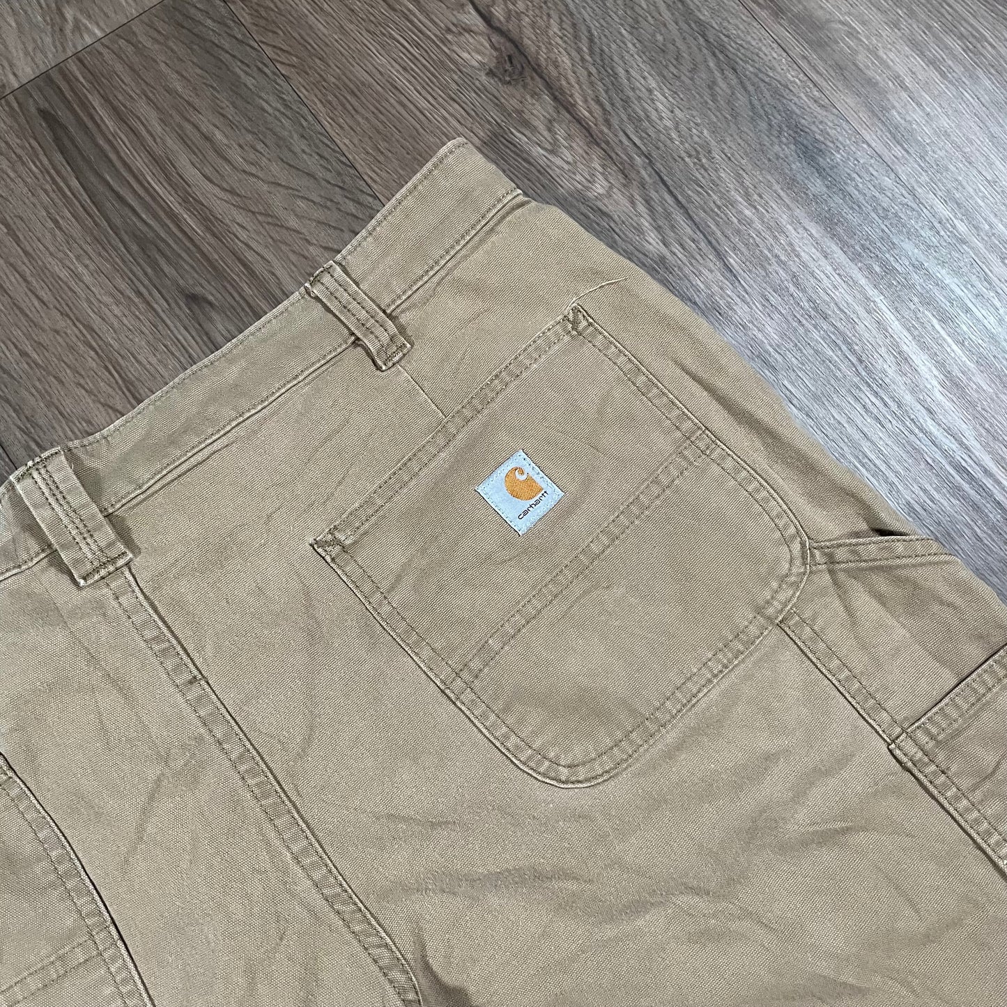 Carhartt Tan Carpenter Shorts