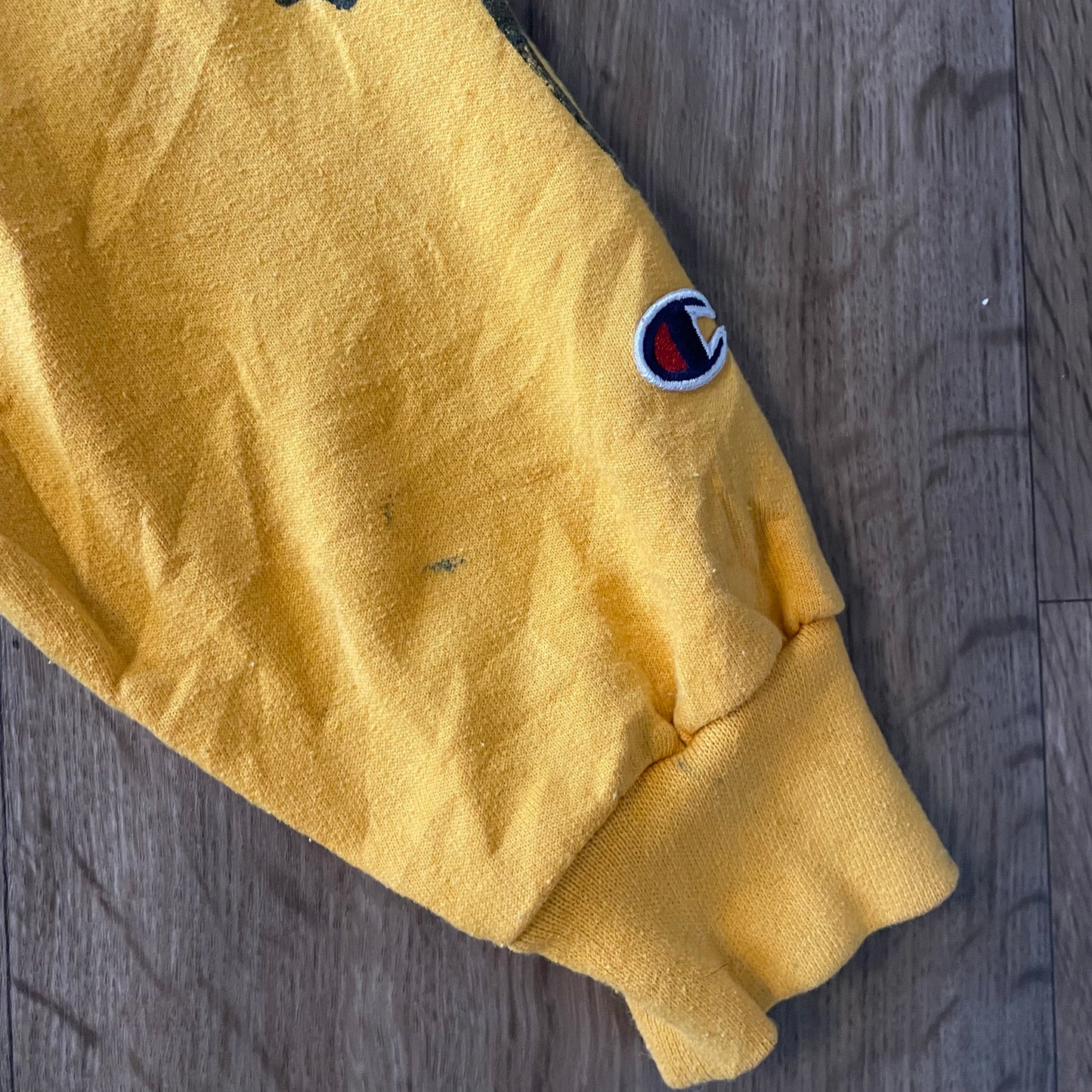Champion Yellow Hoodie