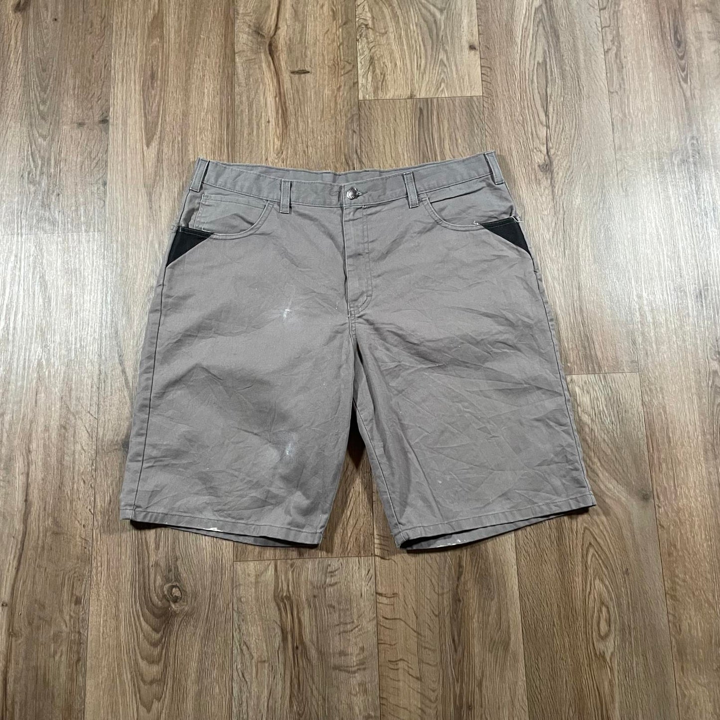 Dickies Grey Cotton Shorts