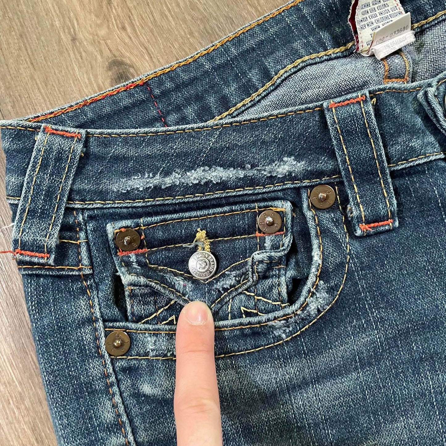 True Religion Billy Straight Leg Jeans