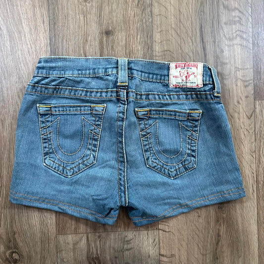 True Religion Low Rise Shorts