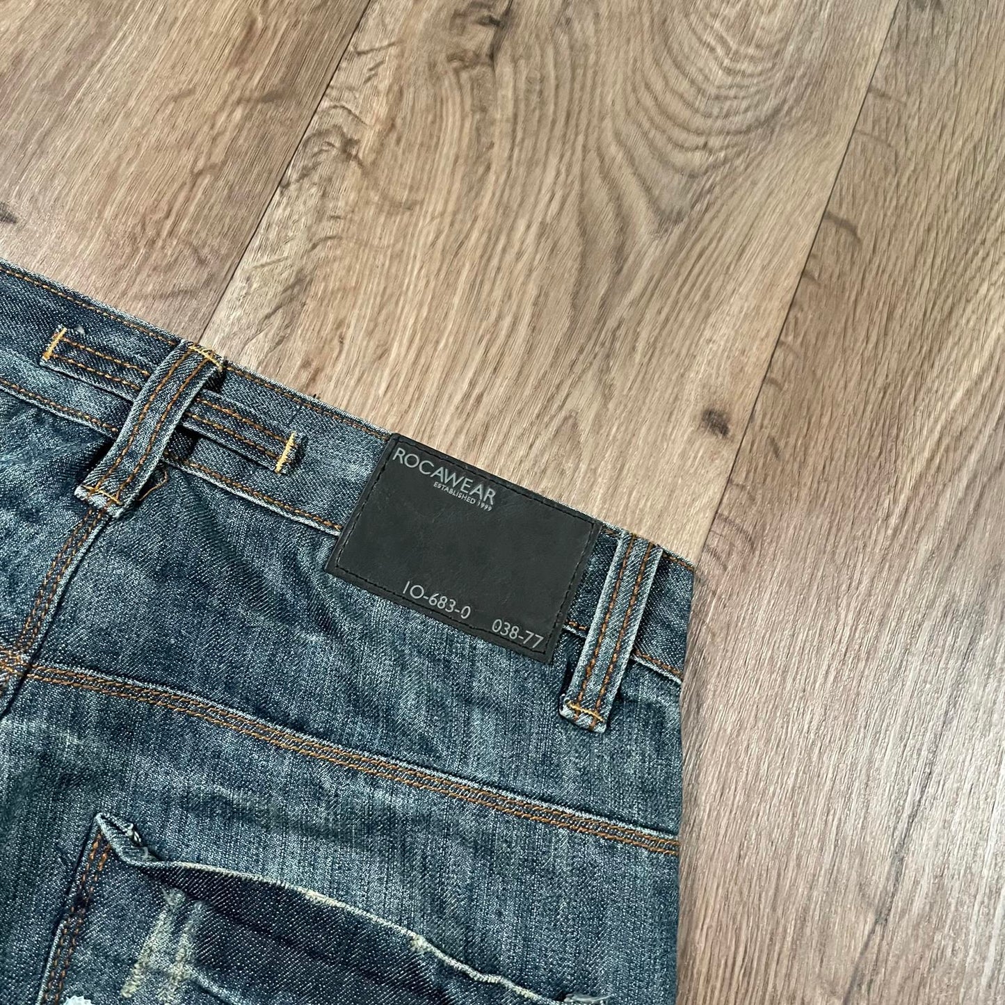 Rocawear Embroidered Denim Jeans