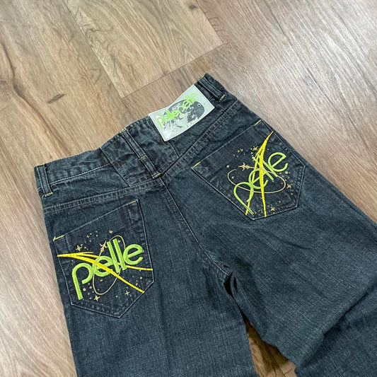 Pelle Pelle Wide Leg Jeans