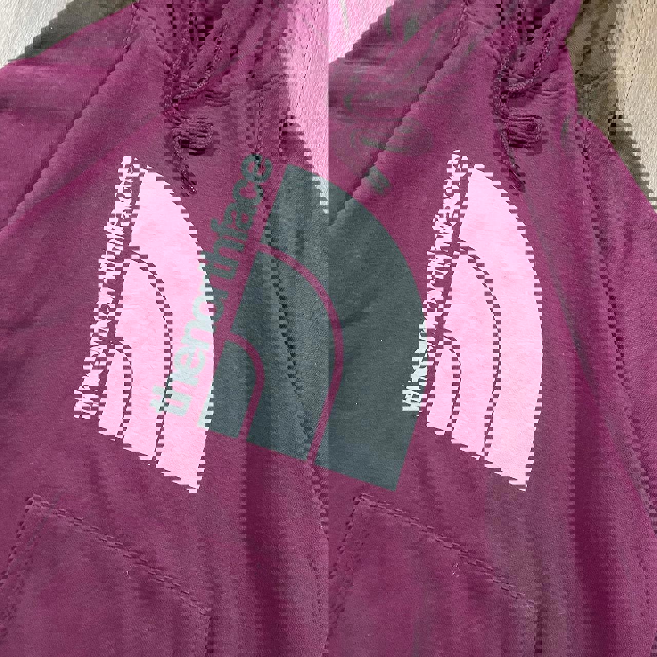 North Face Purple Hoodie