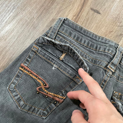 No Boundaries Black Boot Cut Jeans W28 L31