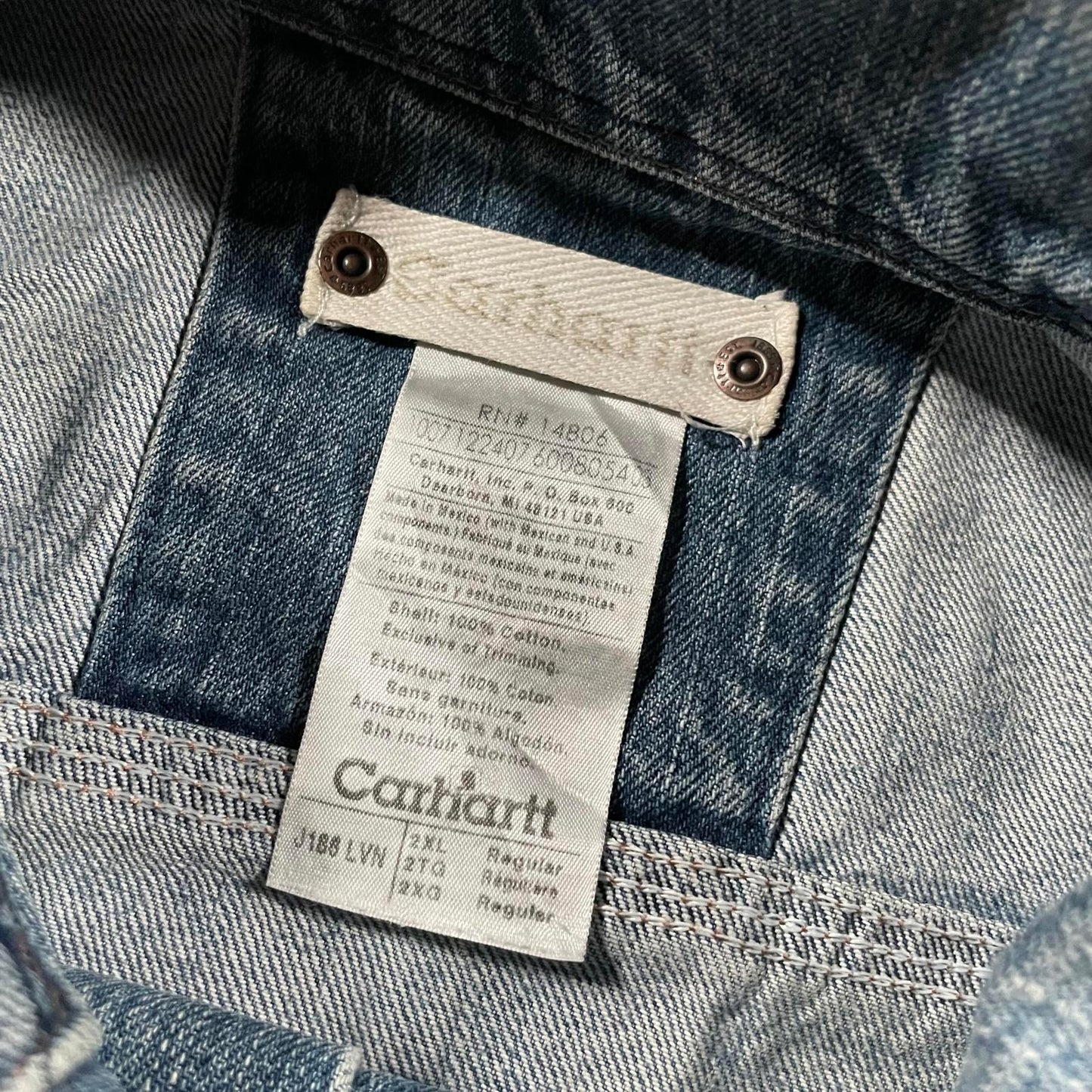 Carhartt Blue Denim Jacket