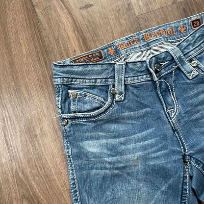 Rock Revival Straight Embellished Jeans