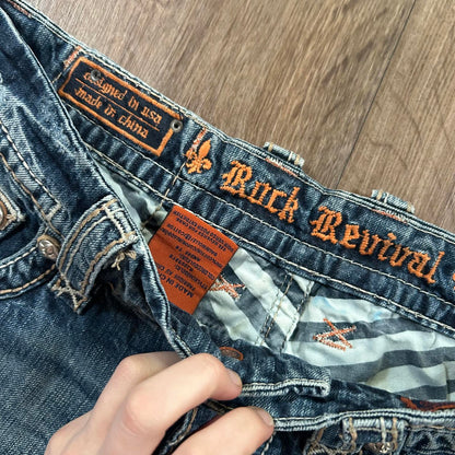 Rock Revival Low Rise Shorts