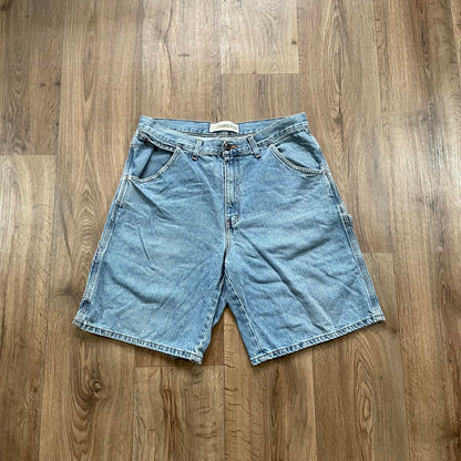 Faded Glory Light Blue Carpenter Denim Shorts