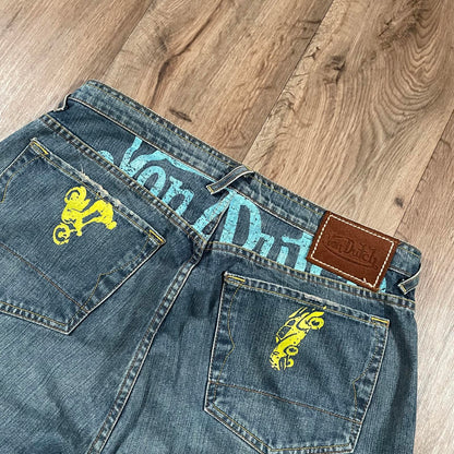 Vintage Von Dutch Blue Jeans