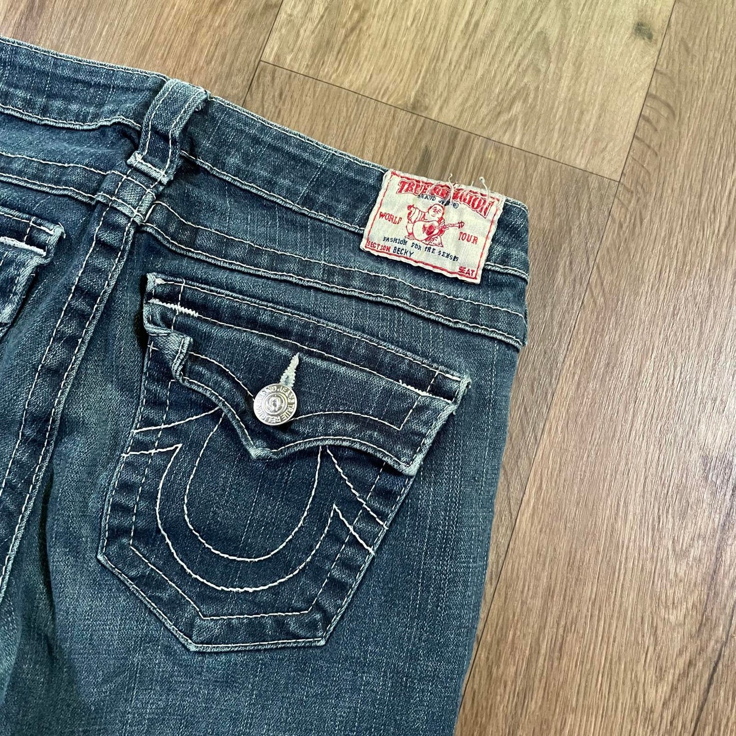 True Religion Flared Becky Jeans
