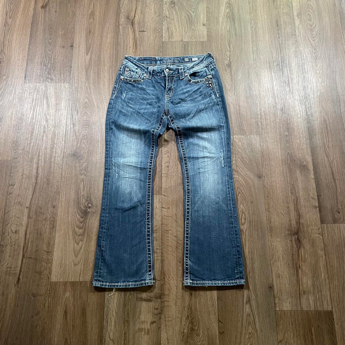 Miss Me Studded Boot Cut Jean