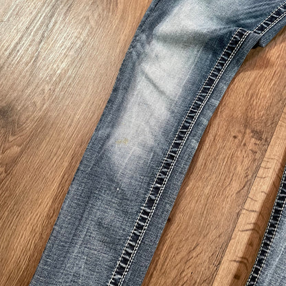 Miss Me Distressed Skinny Signature Jeans