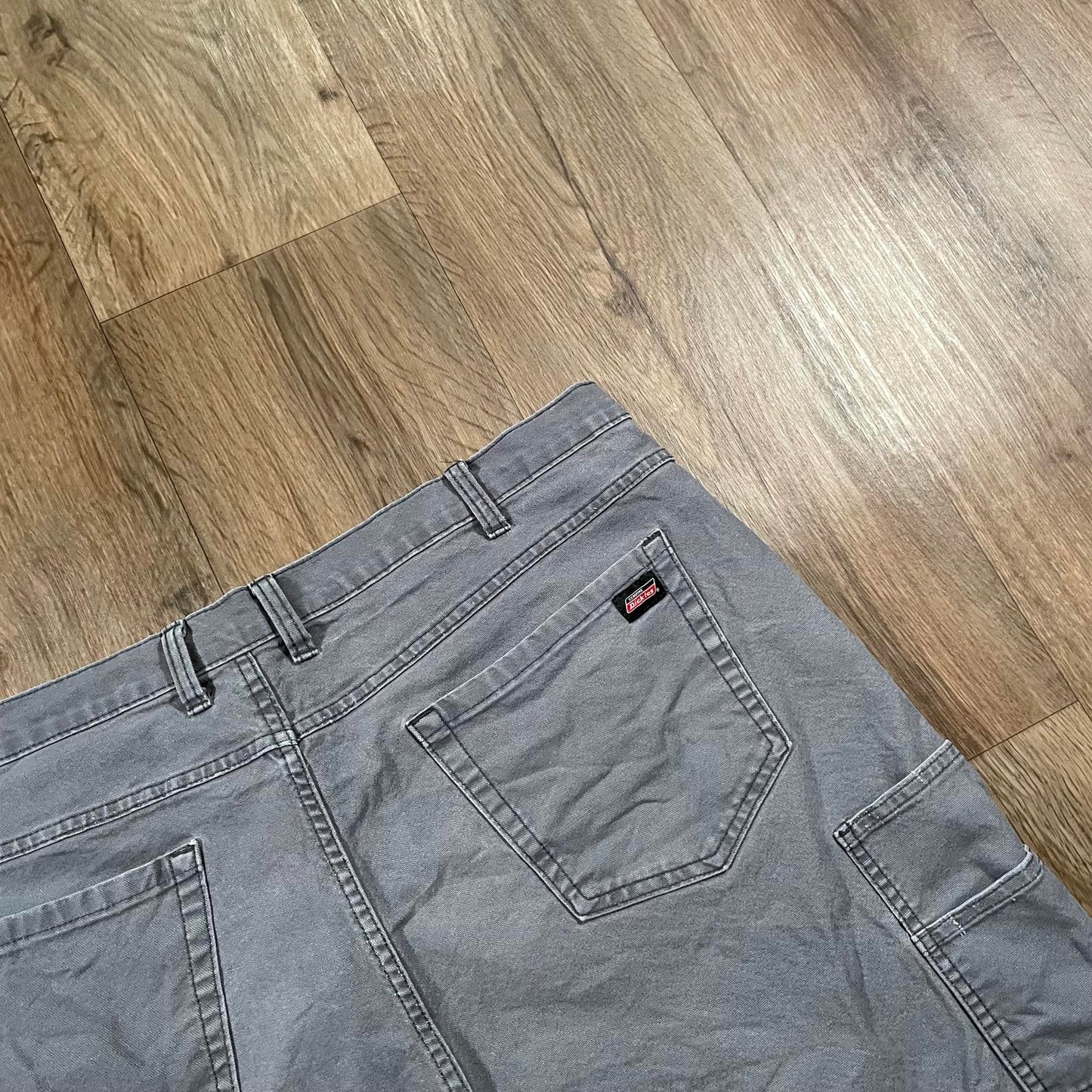 Dickies Grey Canvas Shorts