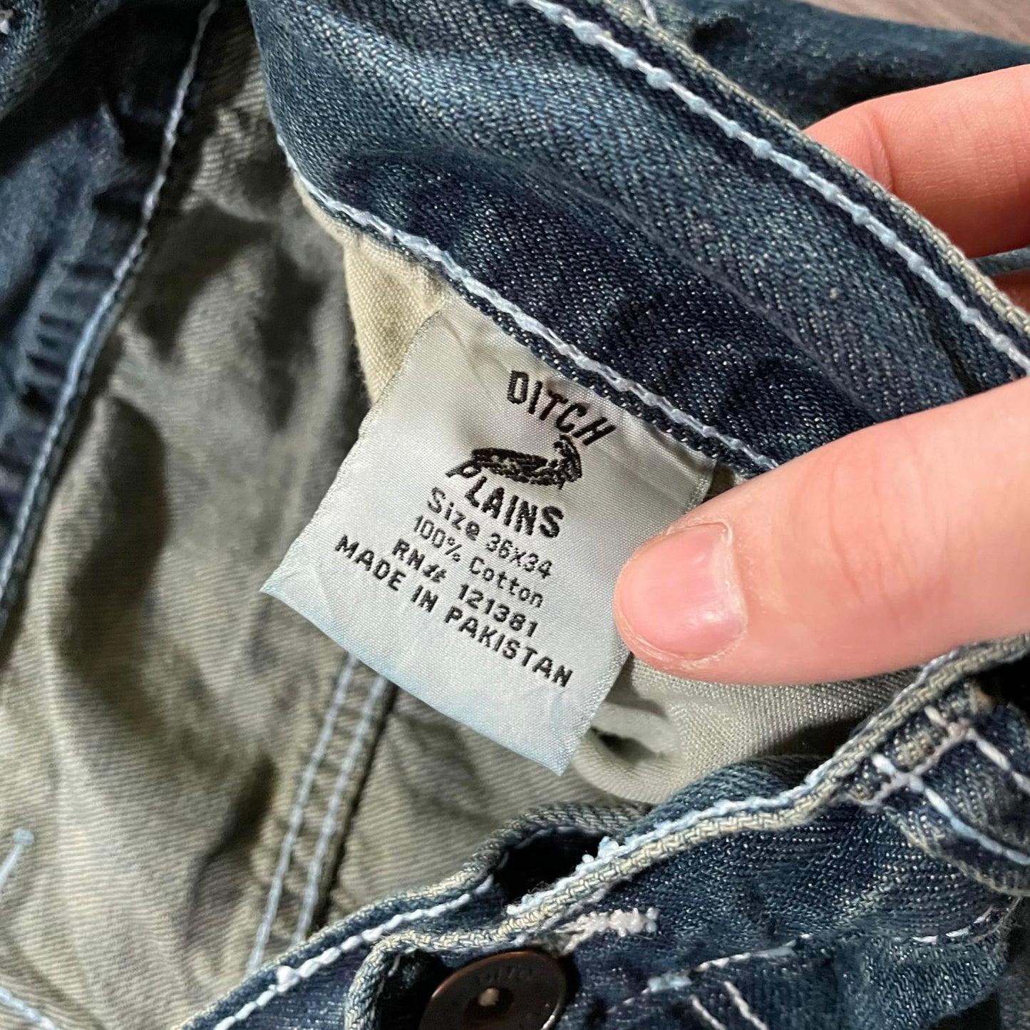Ditch Plains Smiley Face Jeans