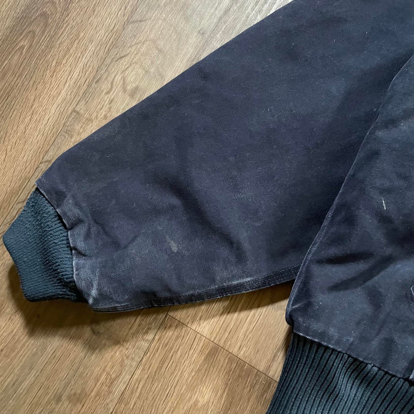 Carhartt Navy Active Jacket Quilted Lining