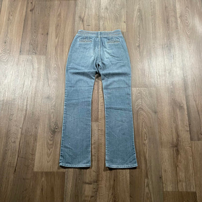 Diamante Straight Leg Gem Embroidered Y2K Jeans