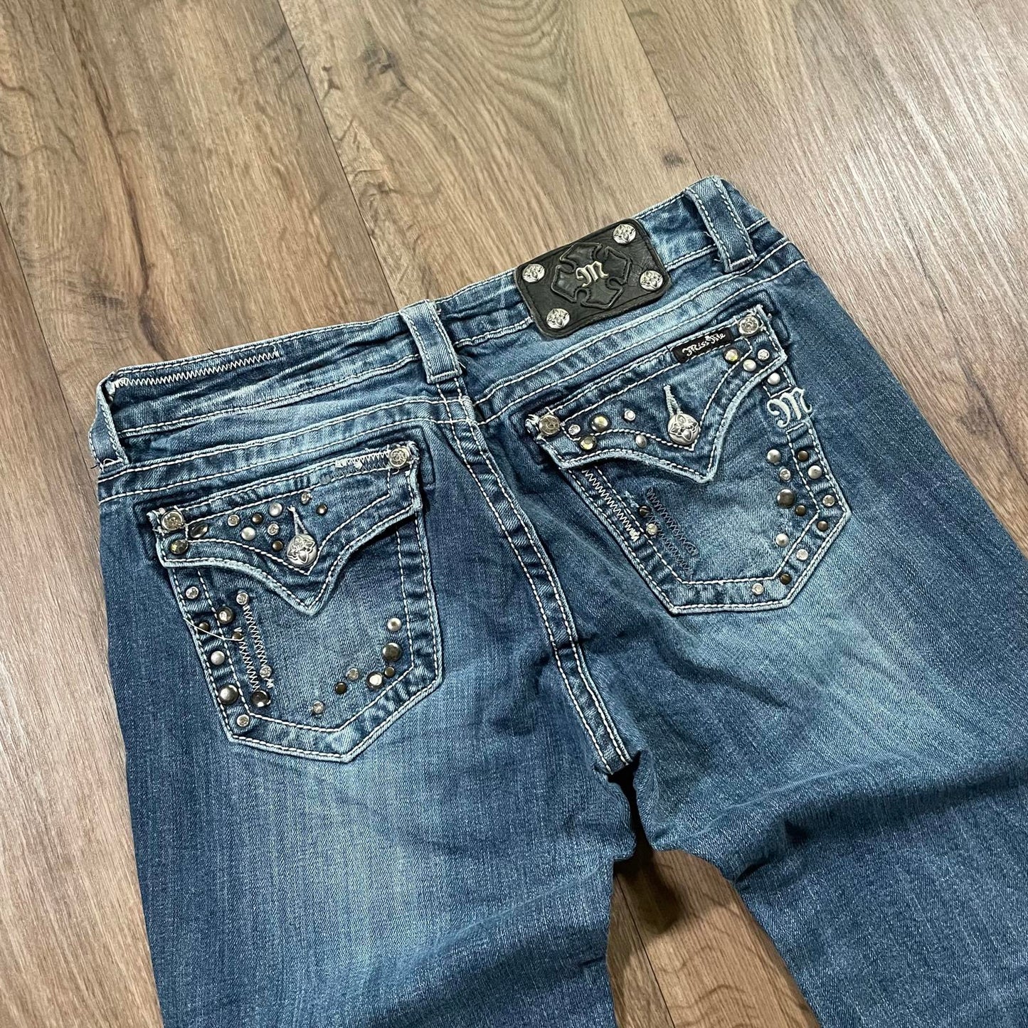 Miss Me Studded Boot Cut Jean
