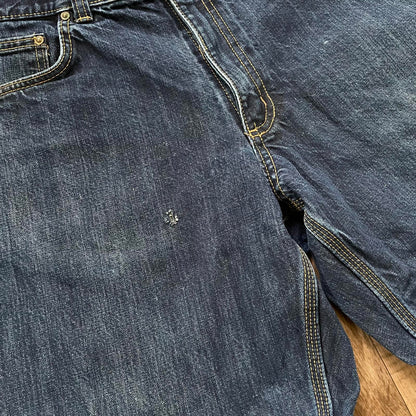 Carhartt Dark Wash Denim Jeans Relaxed Straight