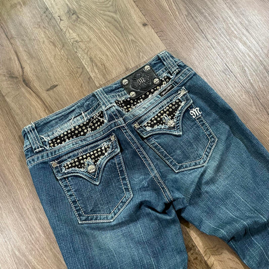 Miss Me Studded Jeans Boot Cut