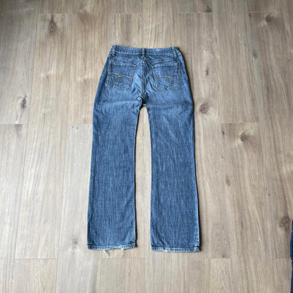 Street One Embroidered Y2K Style Bootcut Jeans