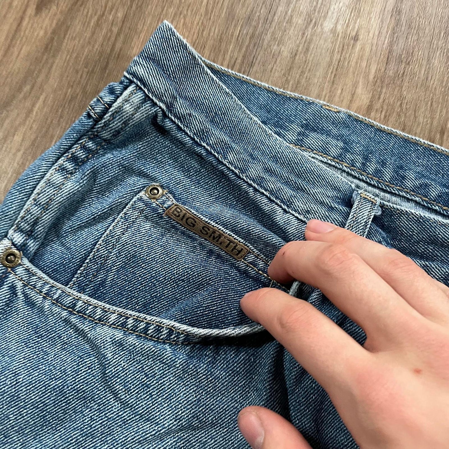 Big Smith Carpenter Jorts Denim Shorts